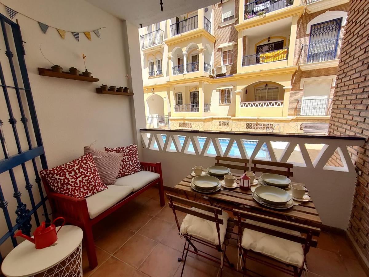 Precioso Apartamento Con Piscina Cerca De La Playa Torrox Costa Málaga Dış mekan fotoğraf